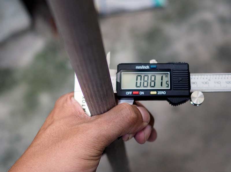 Size of Aluminum